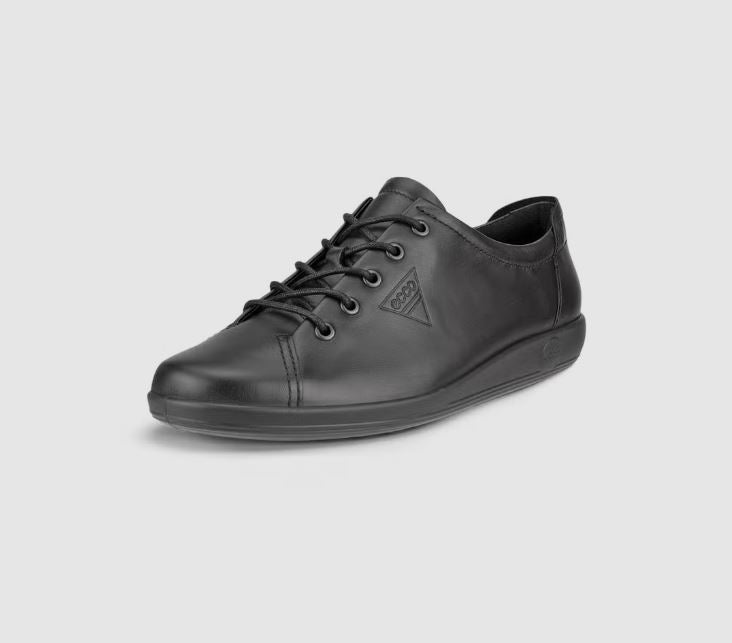 Leather Ecco 206503 Ecco Soft 206503 Black Mono Frames Footwear