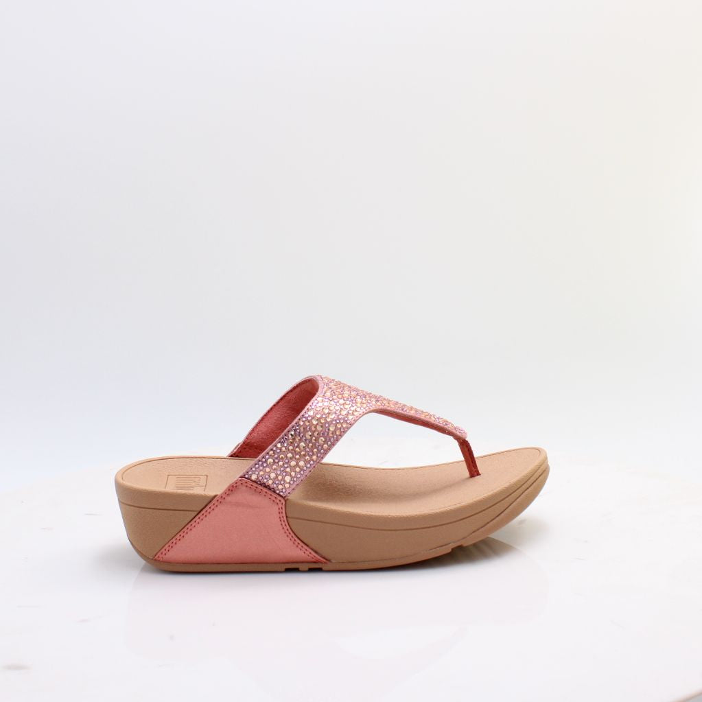 LULU CRYSTAL TOE POST FITFLOP