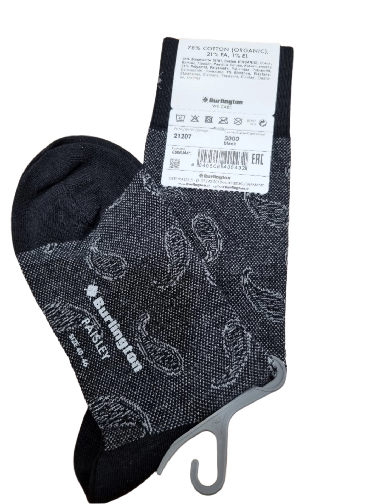 PAISLEY 21207 BURLINGTON SOCKS