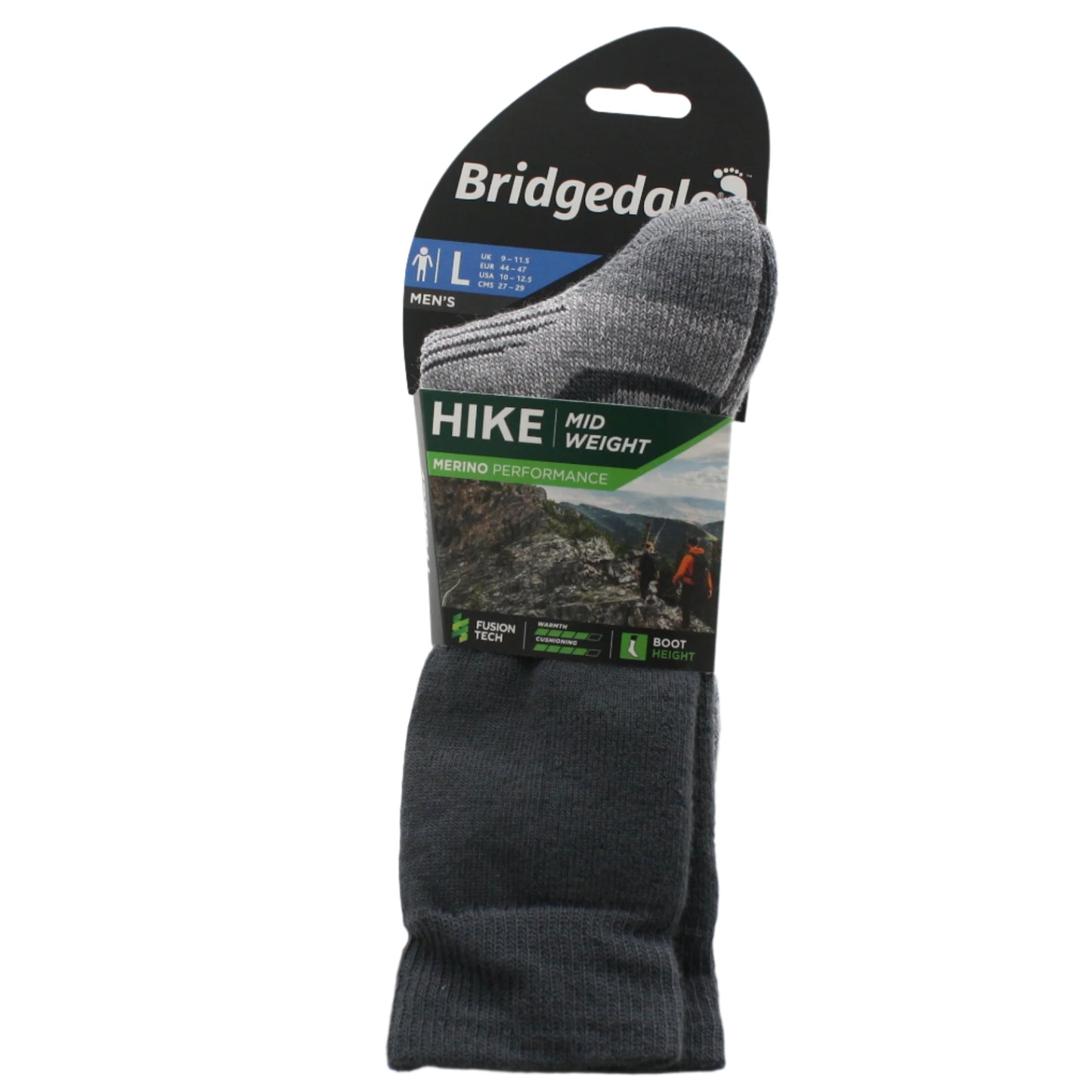 HIKE MID WEIGHT SOCK, Socks, Burton Mc Call ( Bridgedale), Logues Shoes - Logues Shoes.ie Since 1921, Galway City, Ireland.