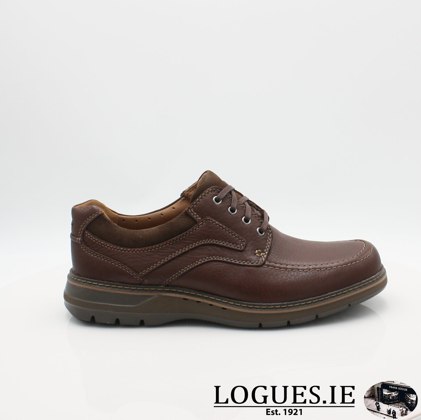 Un Ramble Lace CLARKS EX-WIDE, Mens, Clarks, Logues Shoes - Logues Shoes.ie Since 1921, Galway City, Ireland.