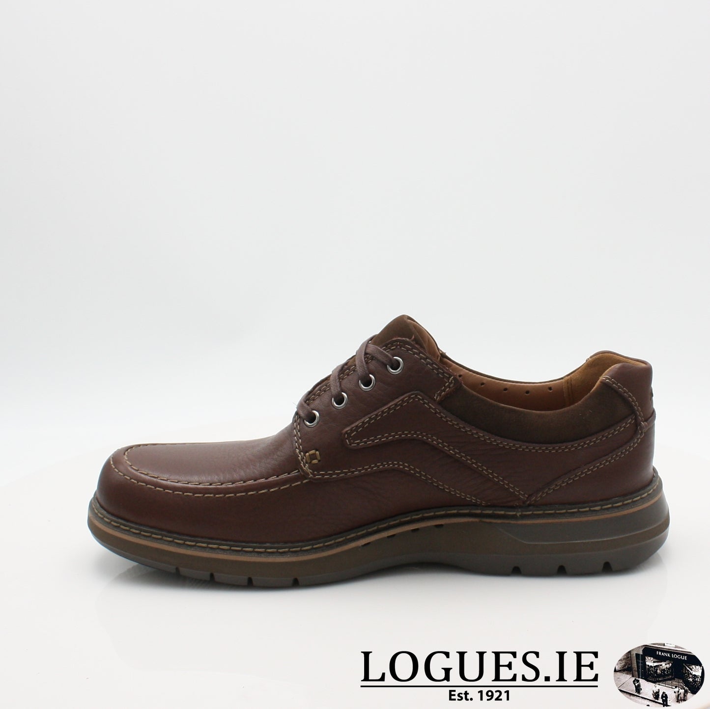Un Ramble Lace CLARKS EX-WIDE, Mens, Clarks, Logues Shoes - Logues Shoes.ie Since 1921, Galway City, Ireland.