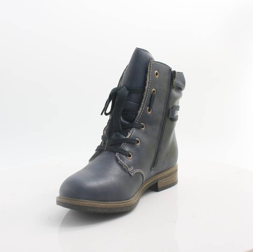 Ankle Boots Rieker Damenstiefel Blau Rieker Hwk Damen Stiefel