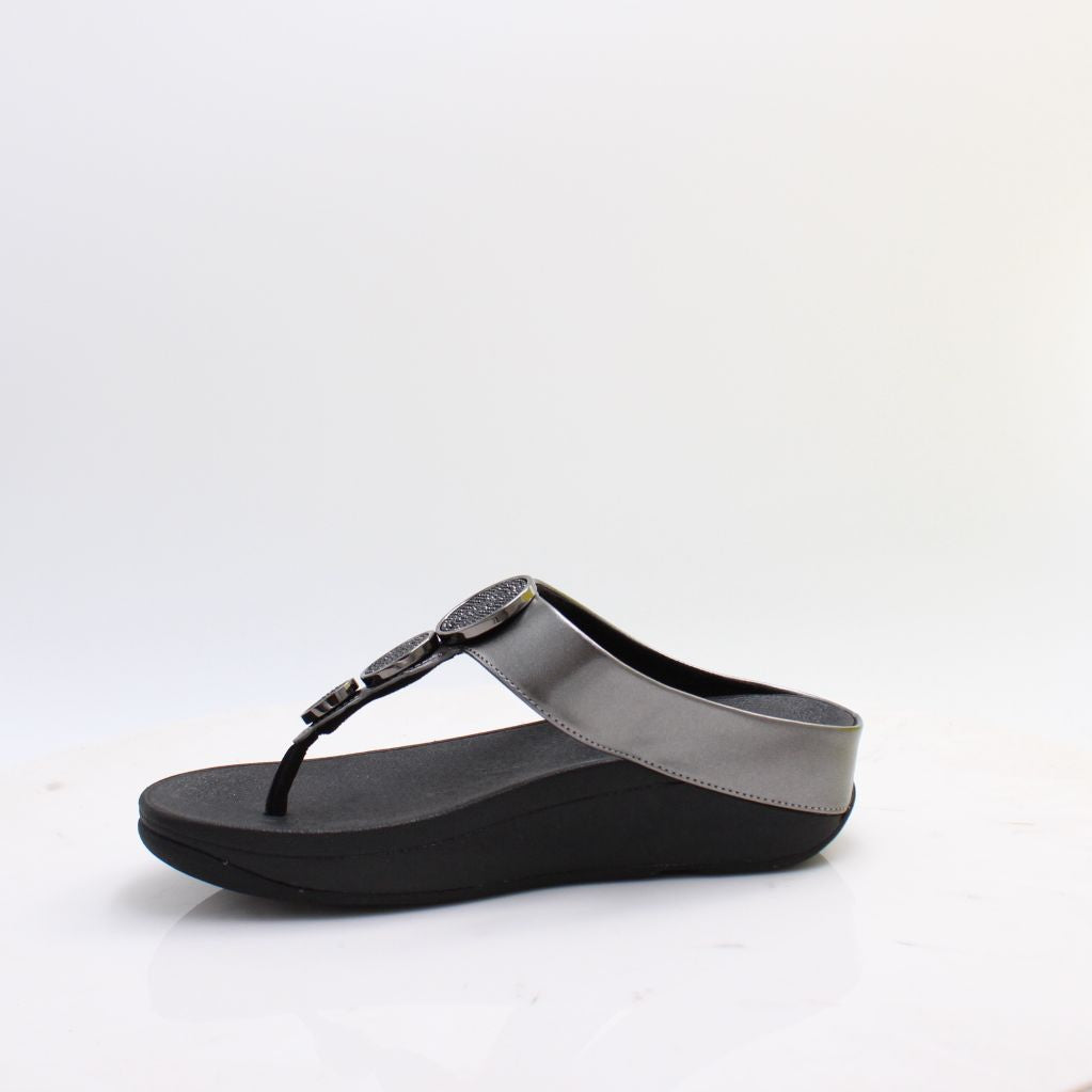HALO BEAD-CIRCLE FITFLOP
