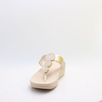 HALO BEAD-CIRCLE FITFLOP