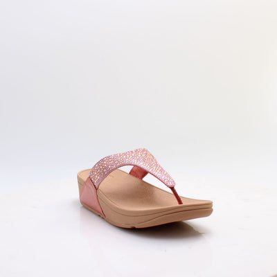 LULU CRYSTAL TOE POST FITFLOP