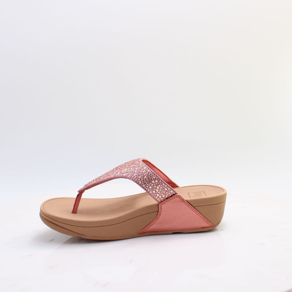 LULU CRYSTAL TOE POST FITFLOP
