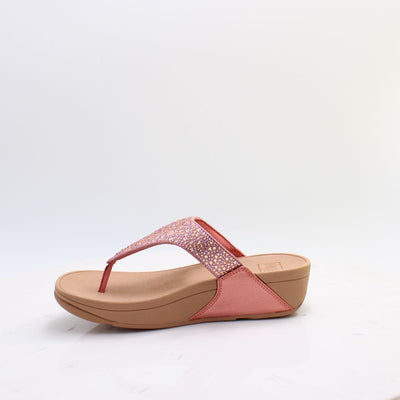 LULU CRYSTAL TOE POST FITFLOP