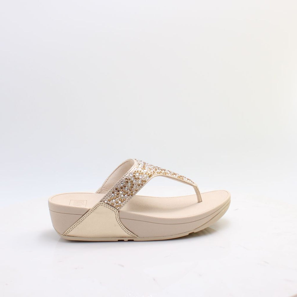 LULU CRYSTAL TOE POST FITFLOP