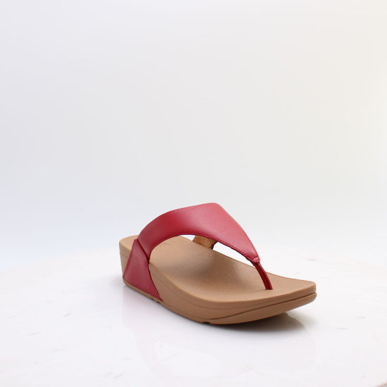 LULU LEATHER TOE POST FITFLOP