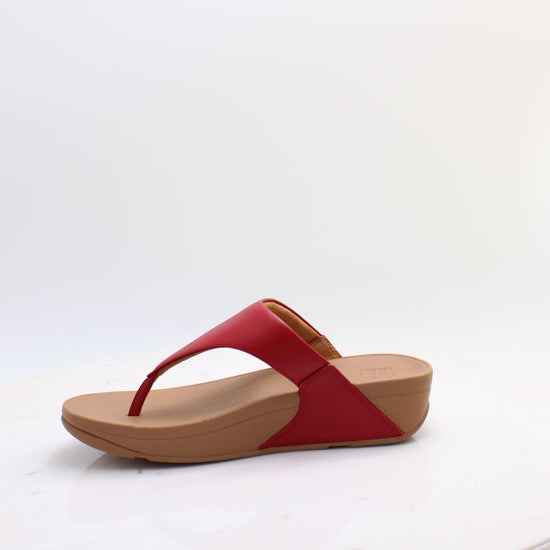 LULU LEATHER TOE POST FITFLOP
