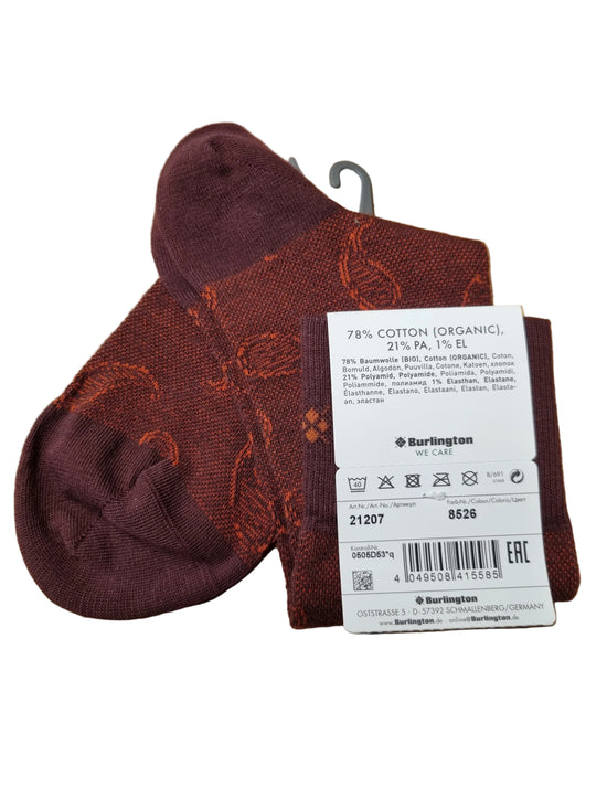 PAISLEY 21207 BURLINGTON SOCKS