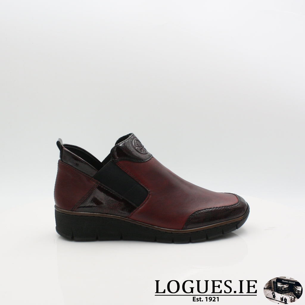 53786 RIEKER 20, Ladies, RIEKER SHOES, Logues Shoes - Logues Shoes.ie Since 1921, Galway City, Ireland.