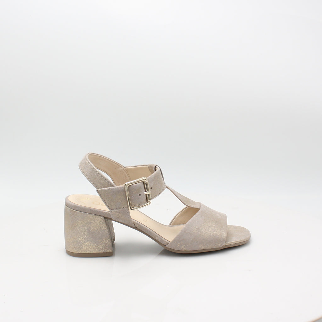 81.711 GABOR 22 SANDAL, Ladies, Gabor SHOES 1, Logues Shoes - Logues Shoes.ie Since 1921, Galway City, Ireland.