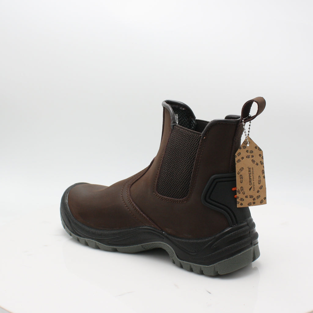9026 DEALER BOOT GRIPPERS, Mens, NO RISK SAFTEY FIRST, Logues Shoes - Logues Shoes.ie Since 1921, Galway City, Ireland.