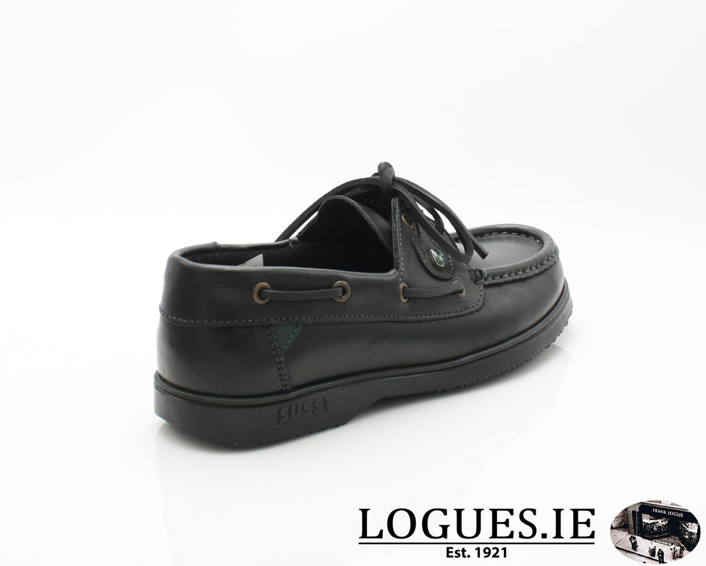 GABY-BLACK SOLE BOAT SHOE, Kids, Whelan-SUSST-WRANGLER, Logues Shoes - Logues Shoes.ie Since 1921, Galway City, Ireland.