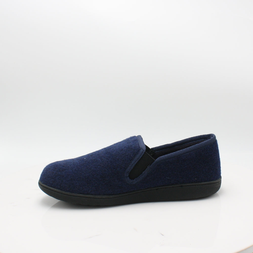 KING EASE CLARKS SLIPPERS, Mens, Clarks, Logues Shoes - Logues Shoes.ie Since 1921, Galway City, Ireland.