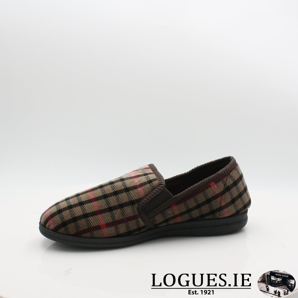 MS 394 B  SAMSON  SLIPPER, Mens, DASCO/KIWI/cottonmount trading, Logues Shoes - Logues Shoes.ie Since 1921, Galway City, Ireland.