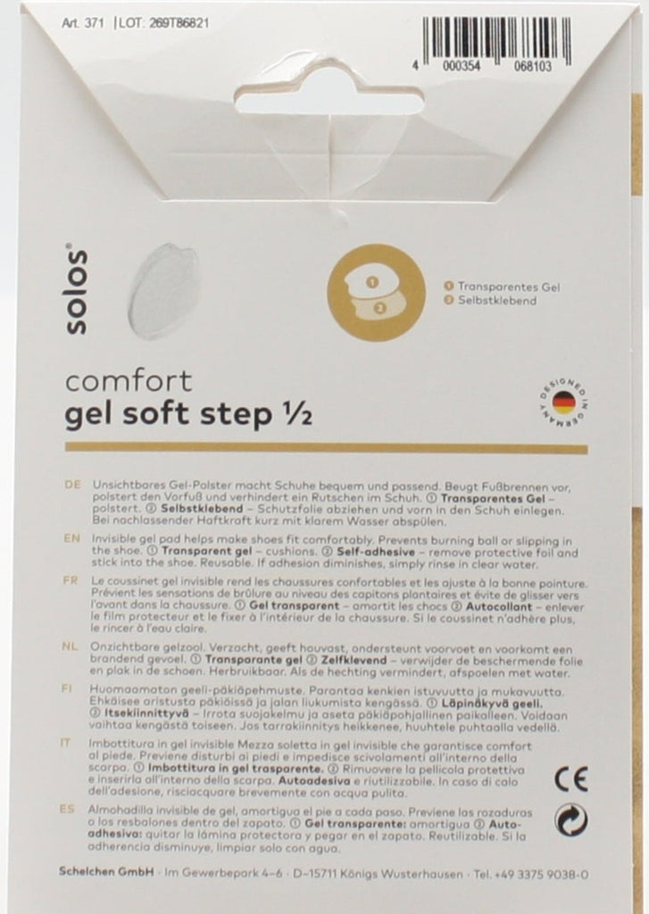 Comfort Gel Soft Step insole, Shoe Care, Euro Leathers, Logues Shoes - Logues Shoes.ie Since 1921, Galway City, Ireland.