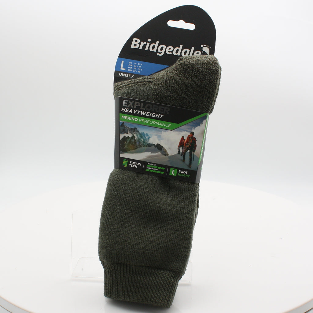 EXPLORER HEAVY WEIGHT SOCK, Socks, Burton Mc Call ( Bridgedale), Logues Shoes - Logues Shoes.ie Since 1921, Galway City, Ireland.