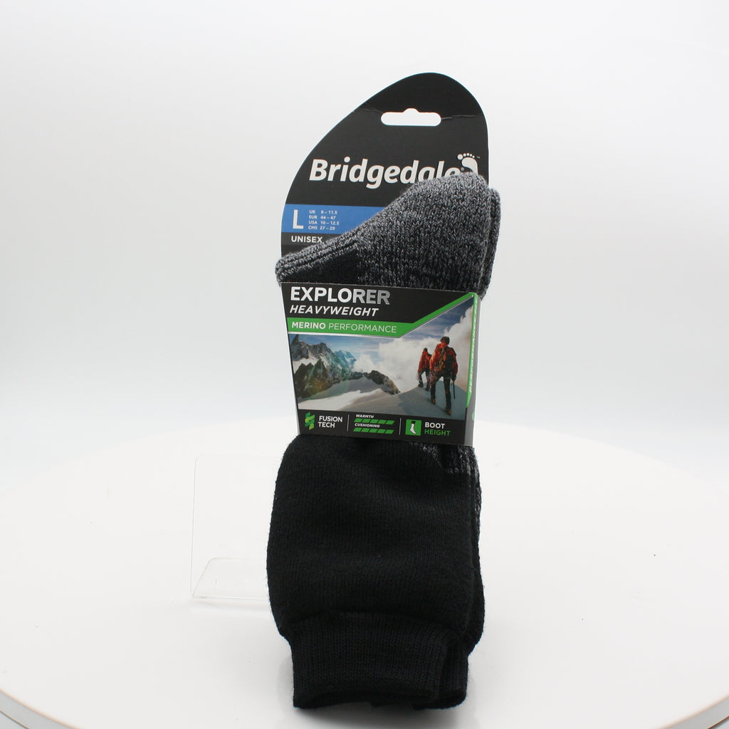 EXPLORER HEAVY WEIGHT SOCK, Socks, Burton Mc Call ( Bridgedale), Logues Shoes - Logues Shoes.ie Since 1921, Galway City, Ireland.